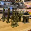 Architectural models from all over the world, alloy gifts, office decorations, home ironwork ornaments, European-style handicrafts details Picture